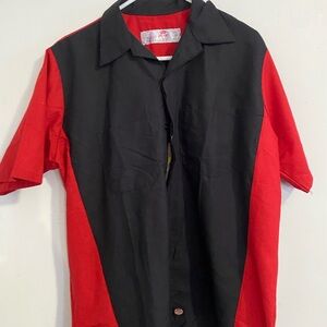 Red and Black Men's Shirt